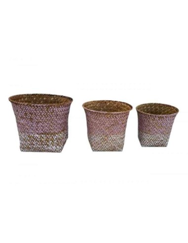 S/3 CESTOS (23*18 / 20*16 / 17*14) (ROSA)