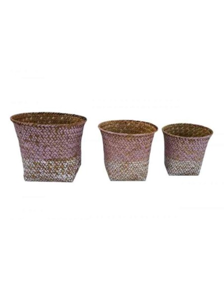 S/3 CESTOS (23*18 / 20*16 / 17*14) (ROSA)