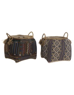 CESTA FIBRA ALGODON 40X45