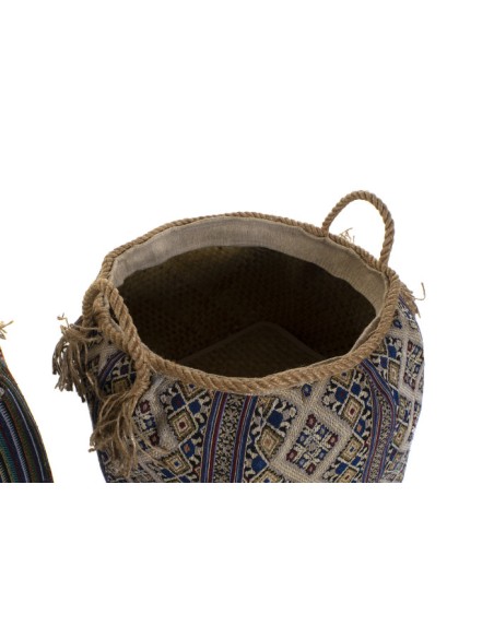 CESTA FIBRA ALGODON 40X45