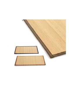 ALFOMBRA BAMBU CON HILO CLARO ANTIDESLIZANTE  80x50cm