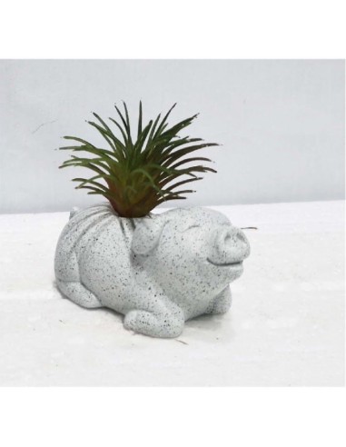 ADORNO JARDIN  BLANCO 8x5x7cm