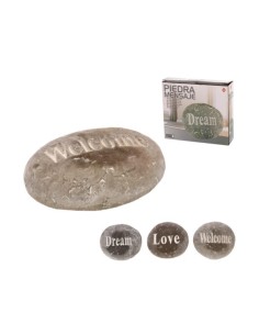 PIEDRA MENSAJE 3 SURT 23 CM