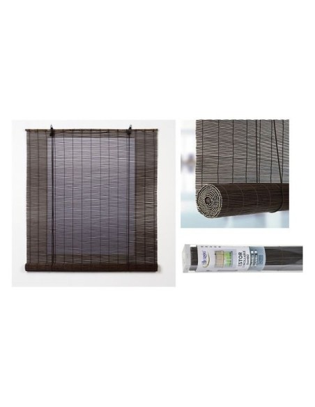 ESTOR BAMBU MARRON OSCURO 60x140cm
