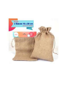 SACO DE CAÑAMO 15X20CM