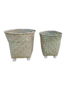 S/2 CESTOS (17*20 / 13*16) (MARRON)