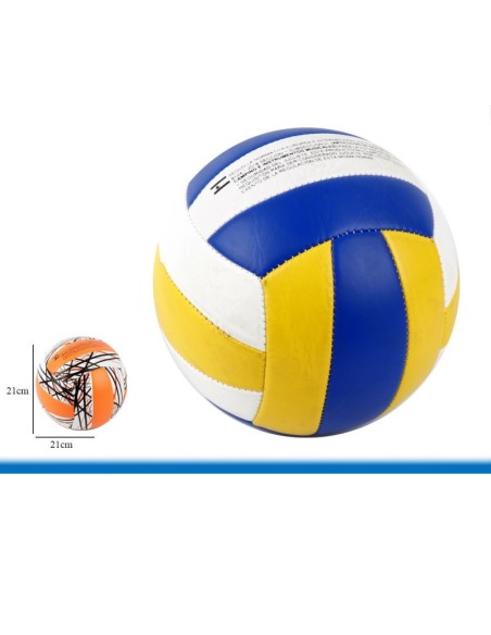 BALON VOLEIBOL SURTIDO NARANJA Y AZUL