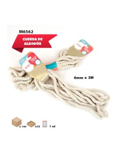 CUERDA DE ALGODON 6MMX3M