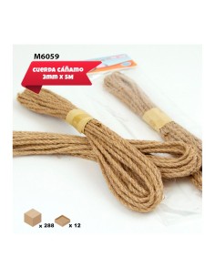 CUERDA DE CAÑAMO 3MMX5M
