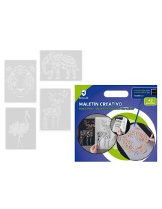 MALETIN CREATIVO CON PLANTILLAS
