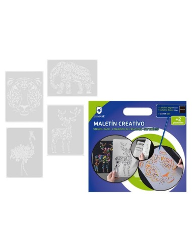 MALETIN CREATIVO CON PLANTILLAS