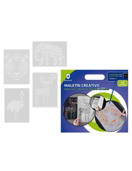 MALETIN CREATIVO CON PLANTILLAS