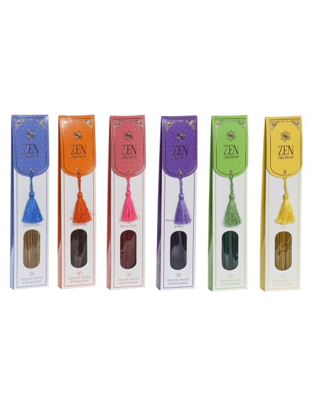 INCIENSO VARILLA SET 40 CARTON 6,5X2,3X30 ZEN 6 SU