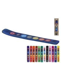 PORTA INCIENSO CHAKRA 12STD 25,5CM