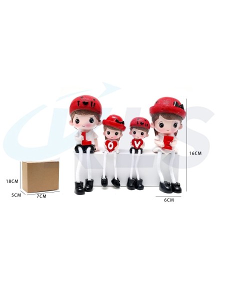 MUÑECOS DECORATIVOS DE FAMILIA