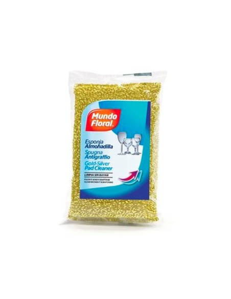 ESTROPAJO ALMOHADILLA MUNDOFLORAL OROPLA