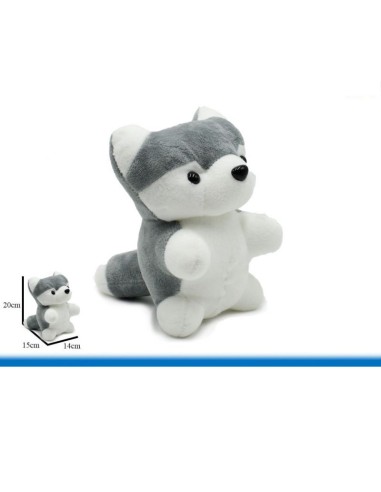 PELUCHE 18 CM LOBO