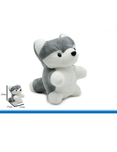 PELUCHE 18 CM LOBO