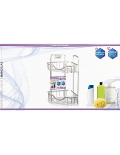 RINCONERA ALUMINIO 2 BANDEJAS