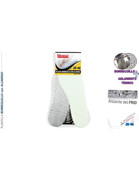 PLANTILLA ALUMINIO+BORREGUILLO