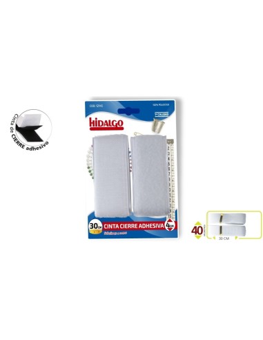 BL.CINTA CIERRE ADHES.4x30CTS.BLAN.