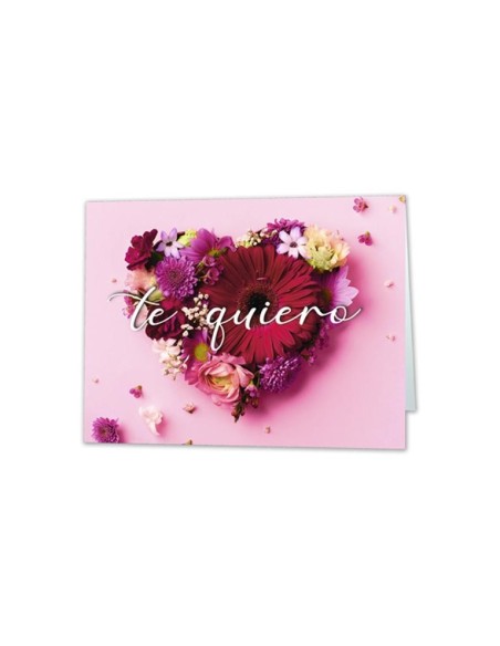 MI NI CARD CORAZON TE QUIERO ( 49224)