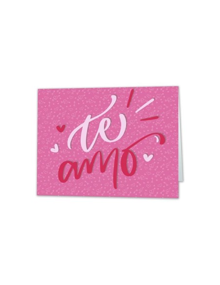 MINI CARD TE AMO