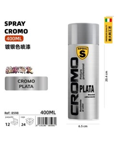 68991 CROMO PLATA 400ML