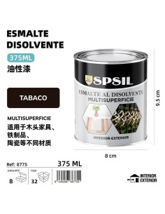TABACO 375ML 345G