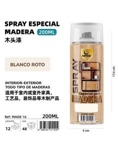 PINTURA MADERA BLANCO ROTO