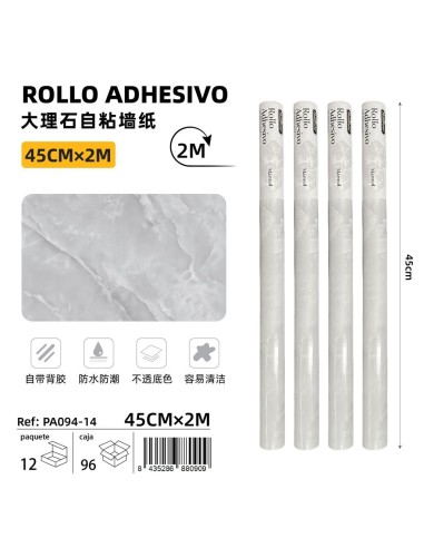 ROLLO ADHESIVO PVC MARMOL