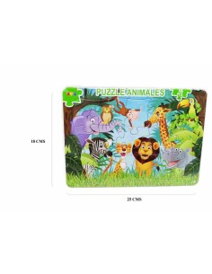 PUZZLE 16 PCS ANIMALES