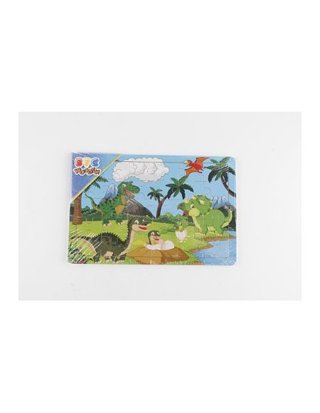 PUZZLE DE MADERA DINOSAURIO 30 PCS