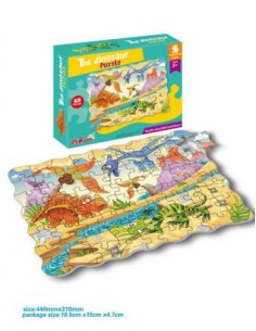 PUZZLE 45 PCS DINOSAURIO