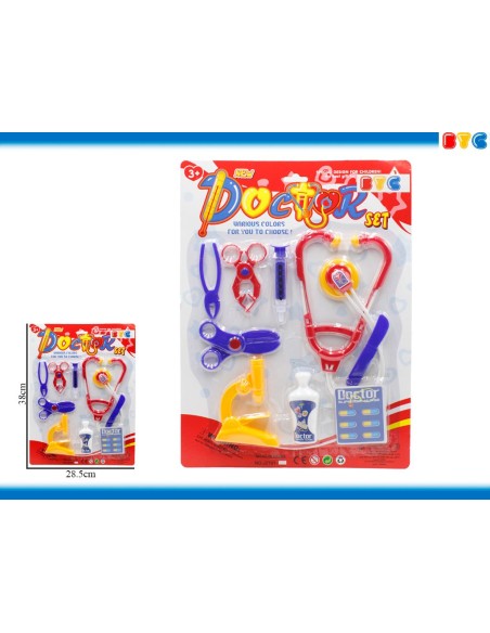 SET DOCTOR ROJO OSITO PEQUEÑO