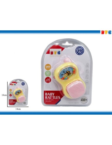 SONAJERO MOVIL SURTIDO ROJO Y ROSA