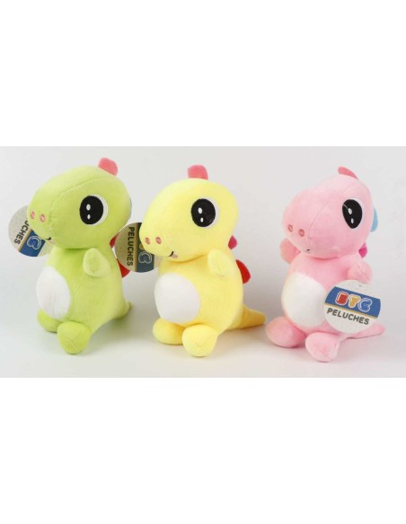 PELUCHE 18 CM DINOSAURIO