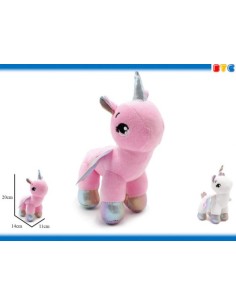 PELUCHE 18 CM UNICORNIO