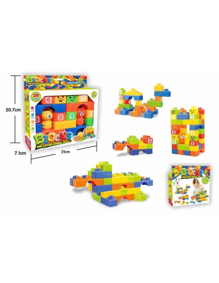 SET DE BLOQUES COLORES 21 X21