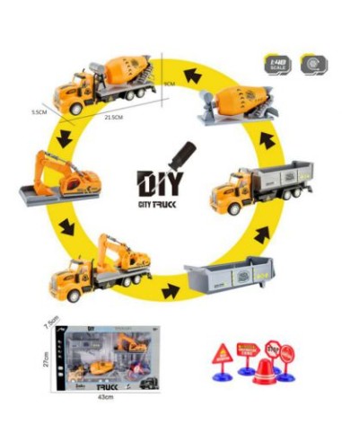 SET CAMION INTERCAMBIABLE OBRAS PUBLICAS