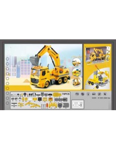 CONSTRUYE TU CAMION ESCAVADORA