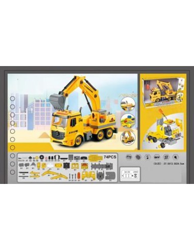 CONSTRUYE TU CAMION ESCAVADORA