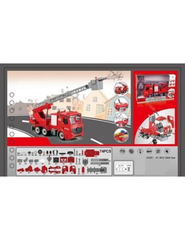 CONSTRUYE TU CAMION DE BOMBEROS