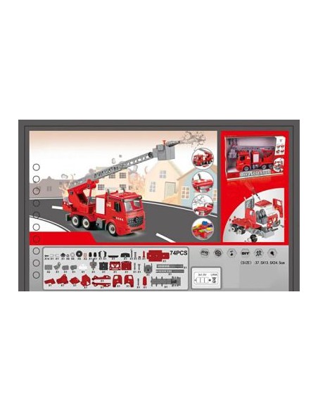 CONSTRUYE TU CAMION DE BOMBEROS