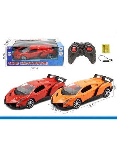 R/C COCHE LAMBORGHINI CON BATERIA Y CARGADOR