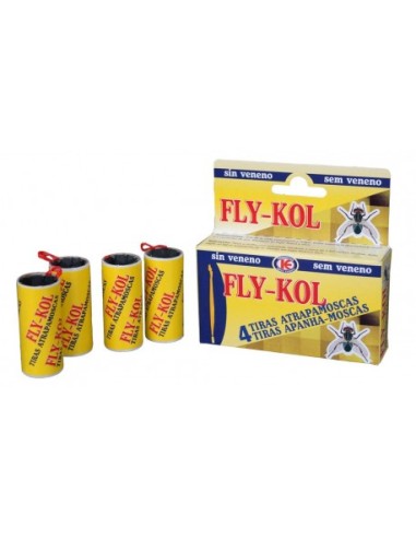 TRAMPA MOSCAS TIRAS ESTUCHE  FLY-KOL