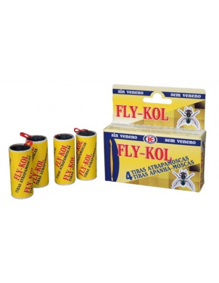 TRAMPA MOSCAS TIRAS ESTUCHE  FLY-KOL