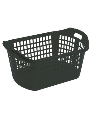 CESTA ROPA GRIS ANTRACITA