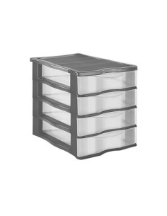 CAJONERA 4 CAJONES GRIS GUADIANA