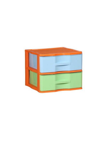 CAJONERA 2 CAJONES WAGON MULTICOLOR